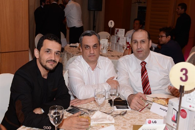 LG Electronics unveils for the first time its G3 phone in Lebanon